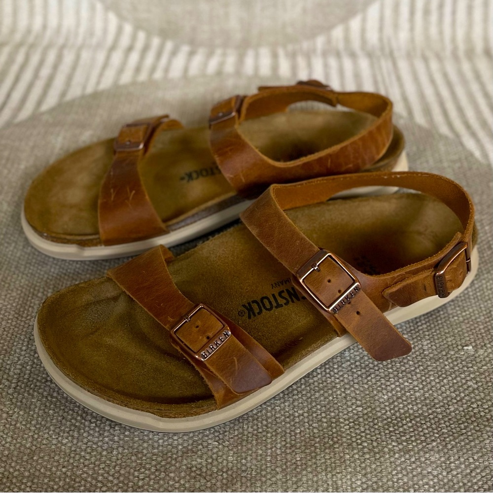 Birkenstock Sonora Women Oiled Leather – Ginger Brown